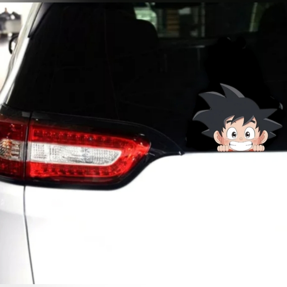Goku Peek-a-Boo Decal - Picture 4 of 4